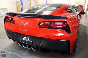 Спойлер карбоновый APR Performance для Chevrolet Corvette C7 2014-